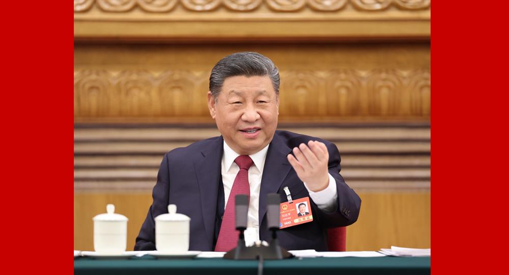 习近平参加江苏代表团审议